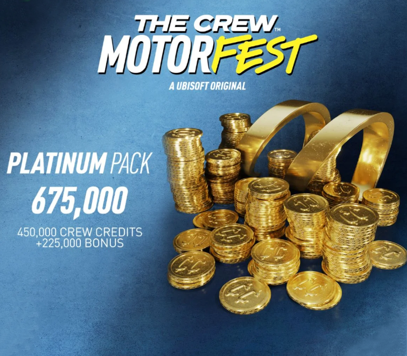 The Crew Motorfest VC Platinum Pack - 675,000 Crew Credits DLC US XBOX One /