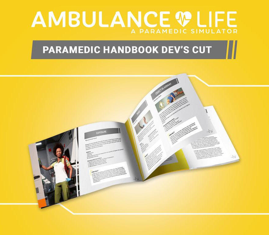 Ambulance Life: A Paramedic Simulator - Paramedic Handbook Dev's Cut DLC