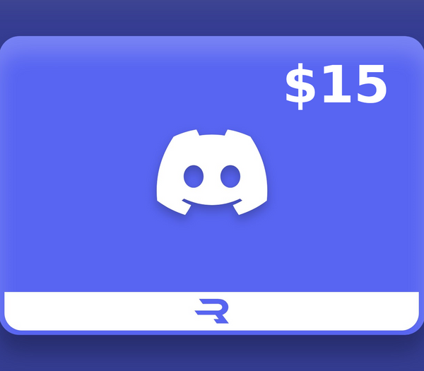 Rewarble Discord Nitro USD 15 Gift Card