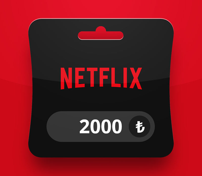 Netflix TRY 2000 Gift Card TR