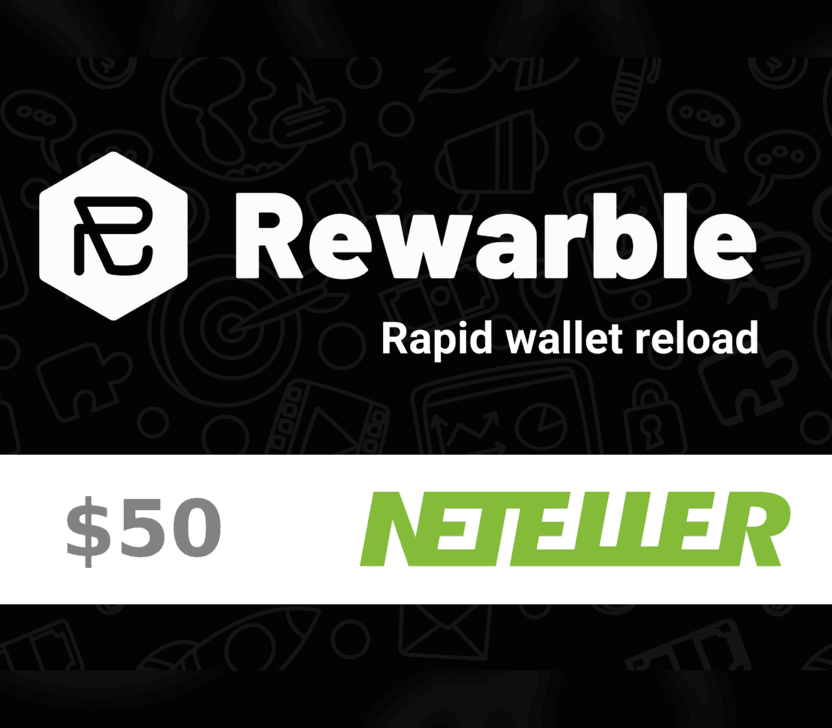 Rewarble Neteller $50 Gift Card