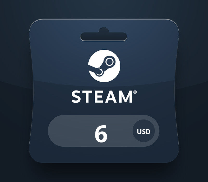 Steam Wallet USD 6 Gift Card TR