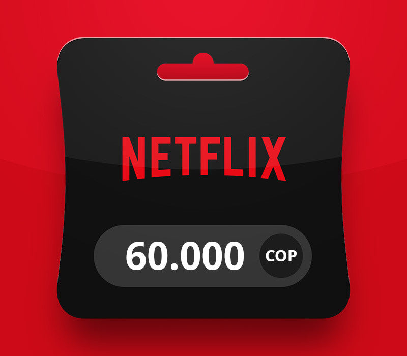 Netflix COP 60000 Gift Card CO