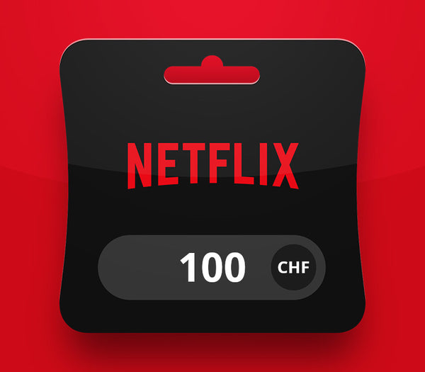 Netflix CHF 100 Gift Card CH