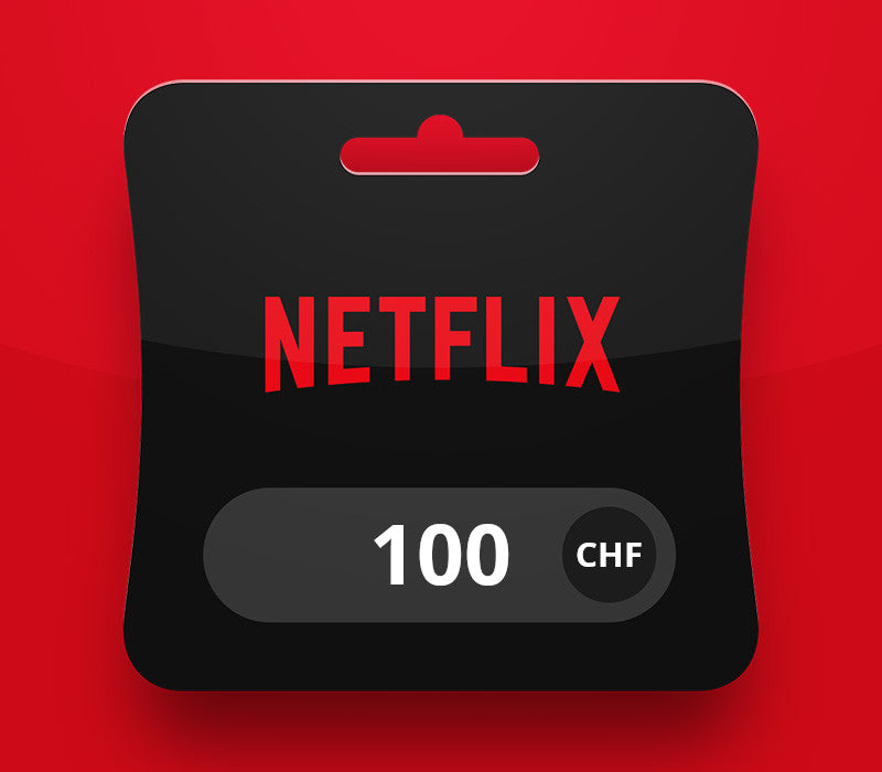 Netflix CHF 100 Gift Card CH