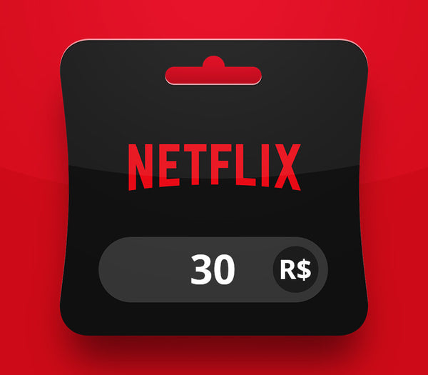 Netflix BRL 30 Gift Card BR