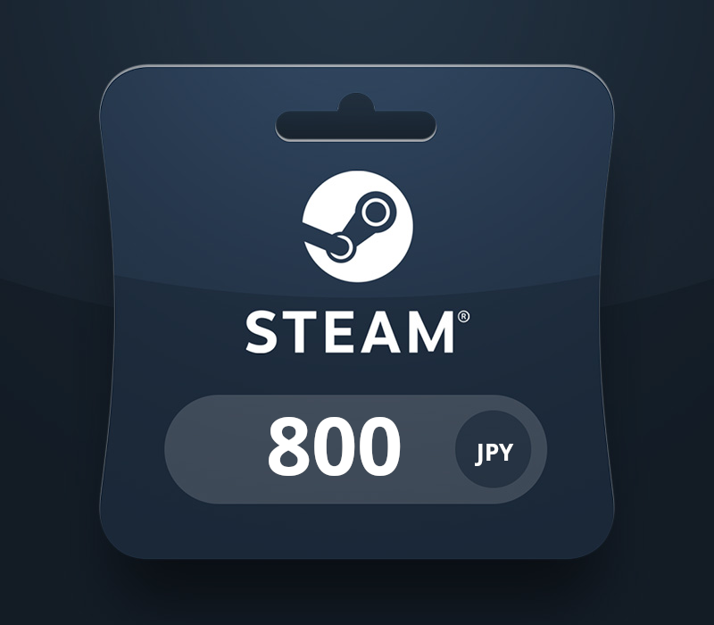 Steam Wallet JPY 800 Gift Card JP