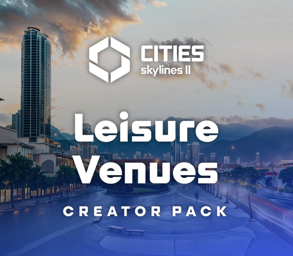 Cities: Skylines II - Creator Pack: Leisure Venues DLC
