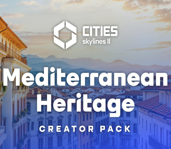 Cities: Skylines II - Creator Pack: Mediterranean Heritage DLC