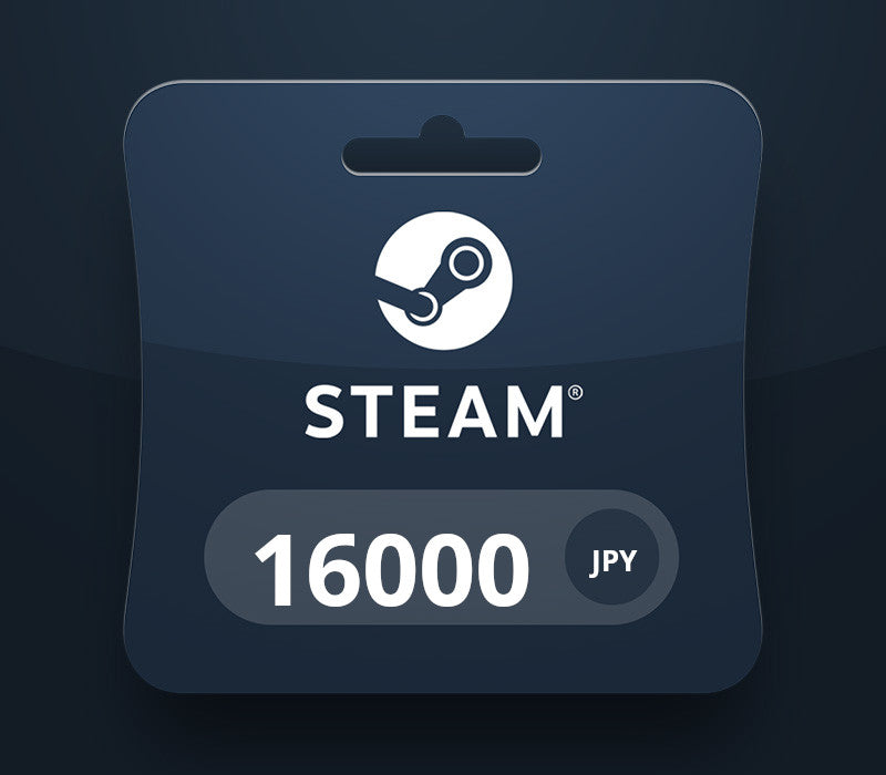 Steam Wallet JPY 16000 Gift Card JP