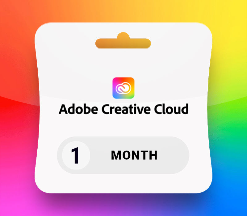 Adobe Creative Cloud Pro - 1 Month Subscription