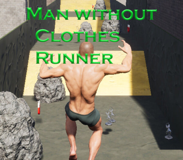Man Without Clothes Runner