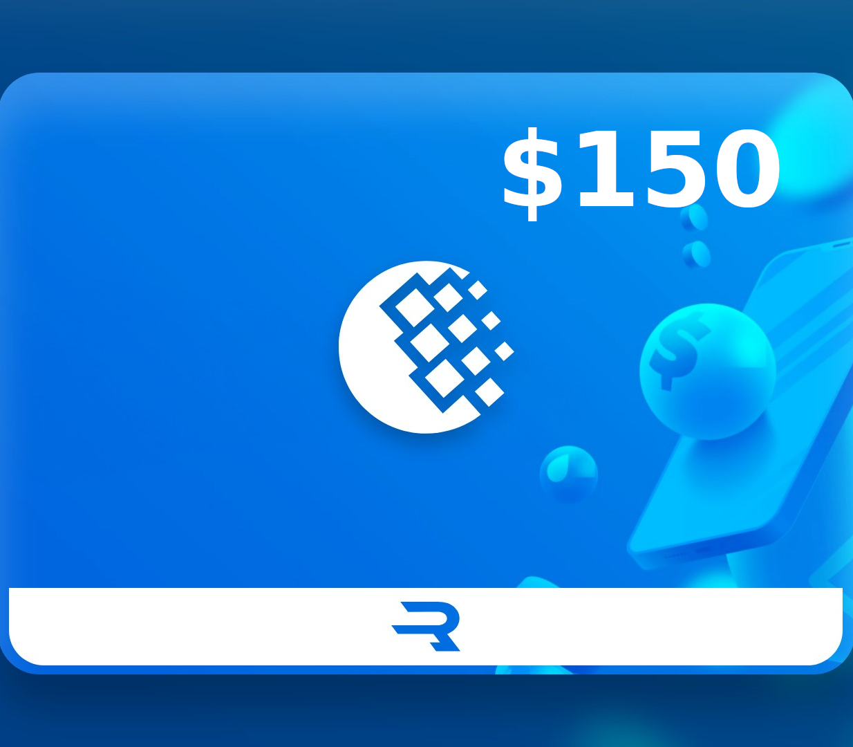 Rewarble WebMoney USD 150 Gift Card