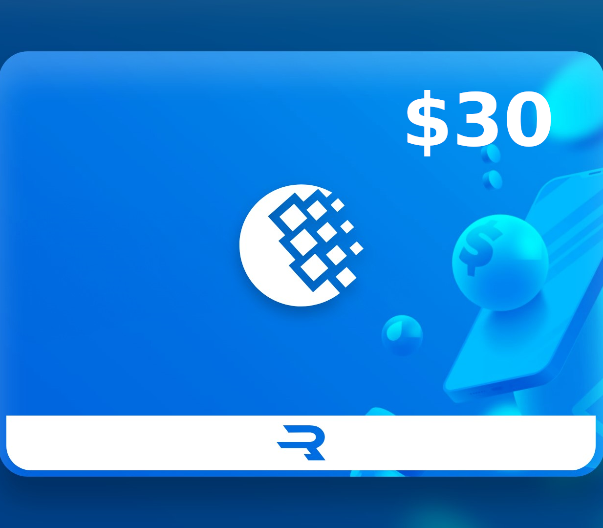 Rewarble WebMoney USD 30 Gift Card