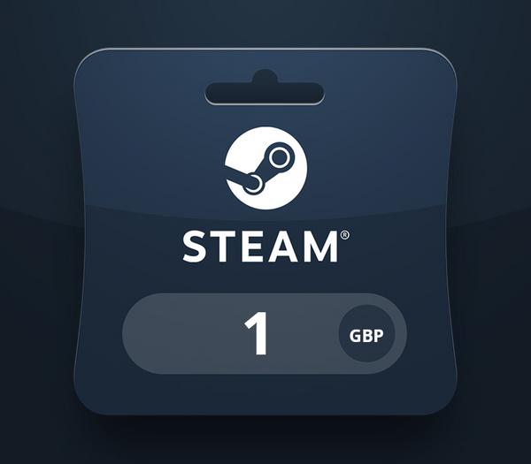 PC Steam Gift Card GBP 1 UK Activation Code