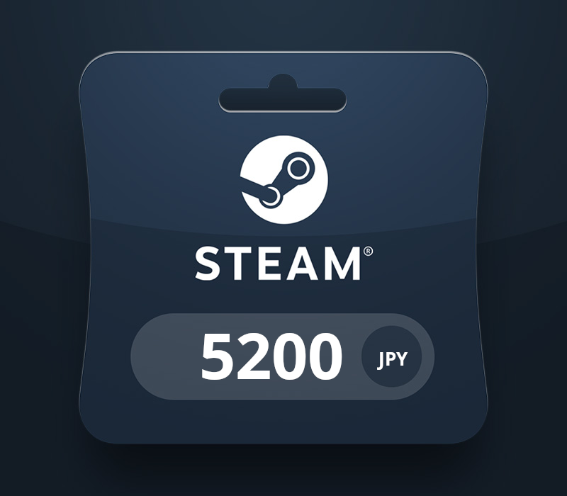 Steam Gift Card JPY 5200 JP Activation Code