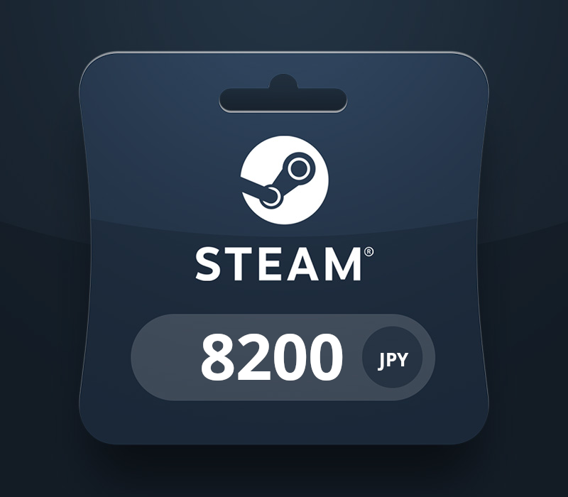 Steam Gift Card JPY 8200 JP Activation Code