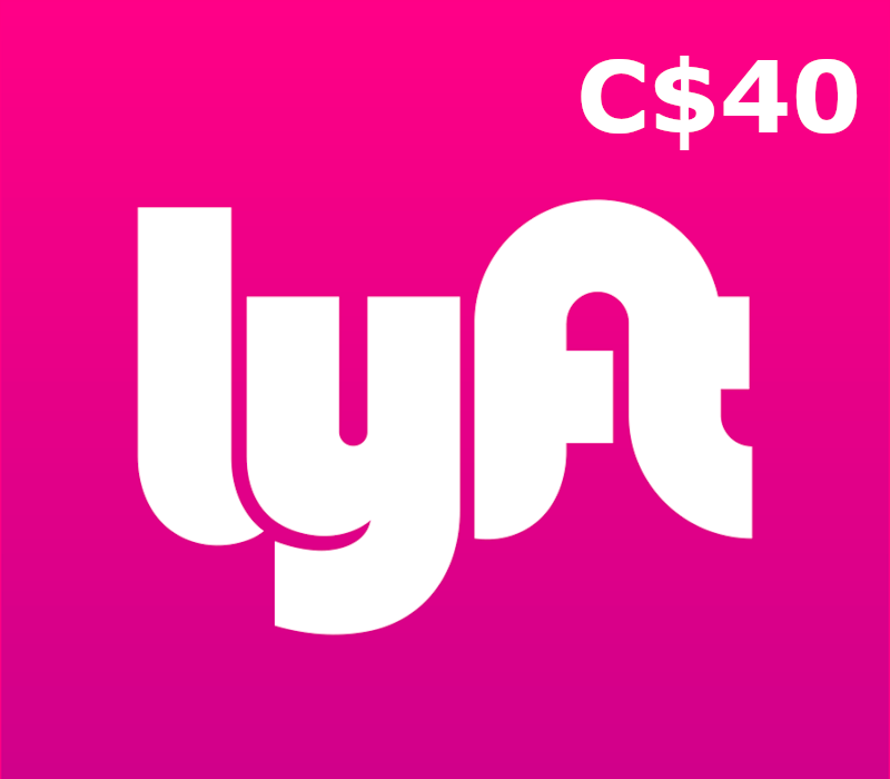 LYFT C$40 Gift Card CA