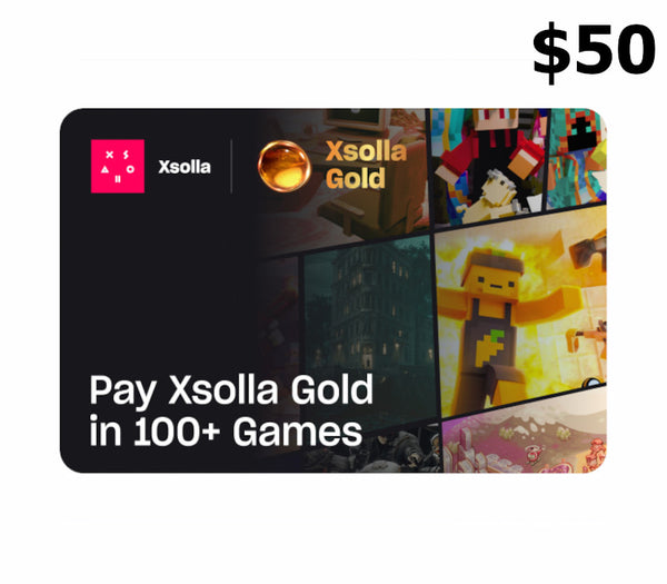 XSOLLA GOLD USD 50 Gift Card