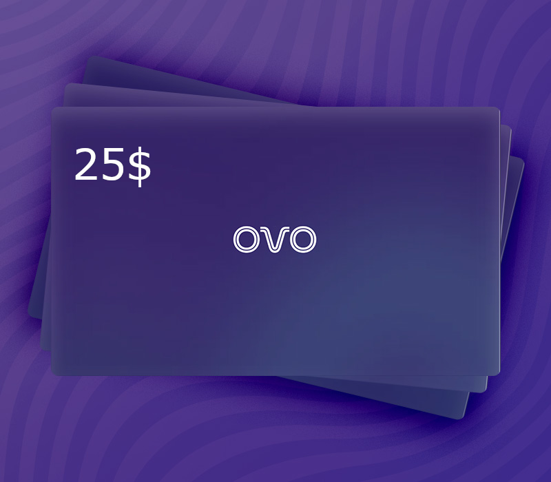 Rewarble OVO Cash USD 25 Gift Card