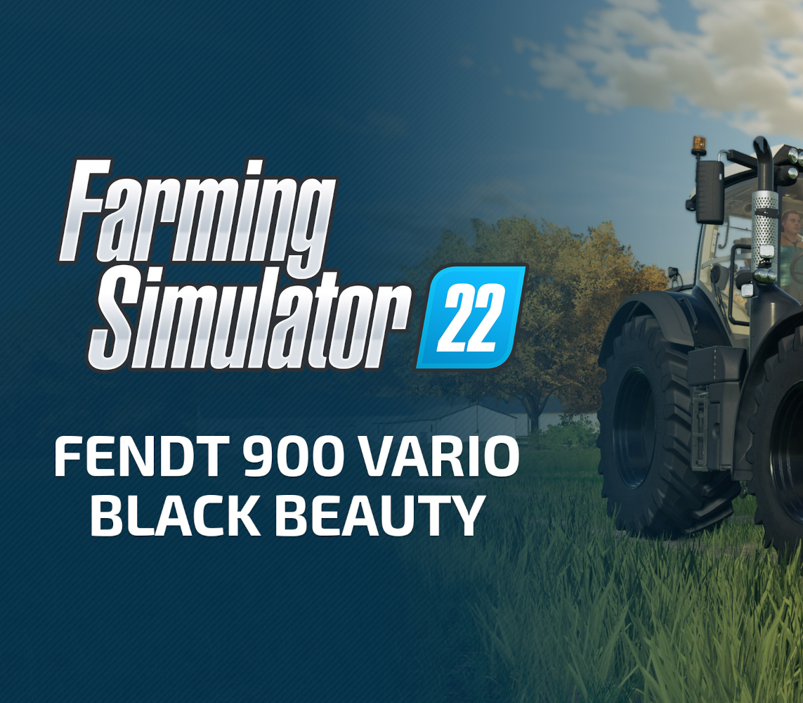 Farming Simulator 22 - Fendt 900 Vario Black Beauty DLC