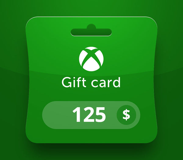 XBOX Live USD 125 Prepaid Card