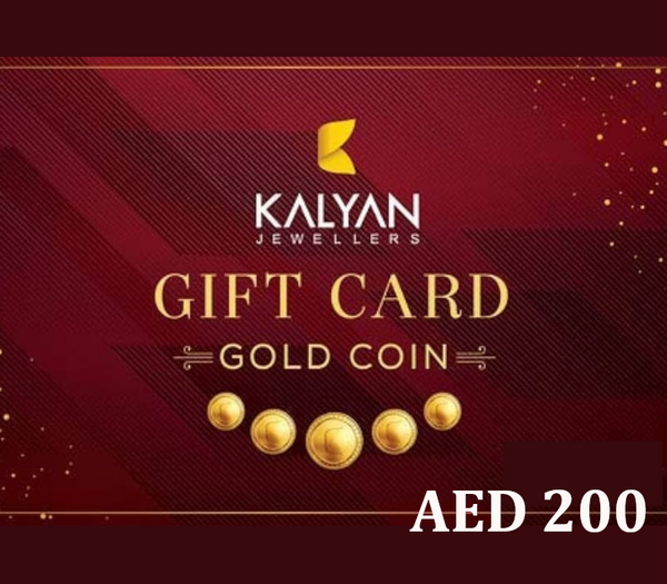 Kalyan Jewellers Gold Coin AED 200 Gift Card AE