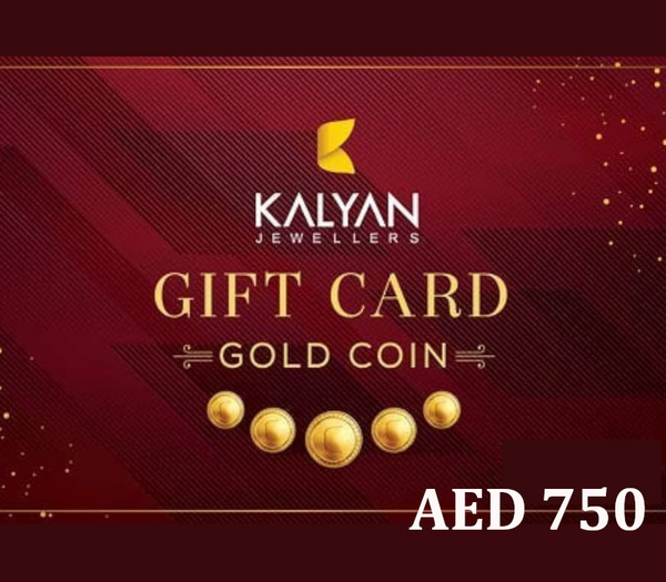 Kalyan Jewellers Gold Coin AED 750 Gift Card AE