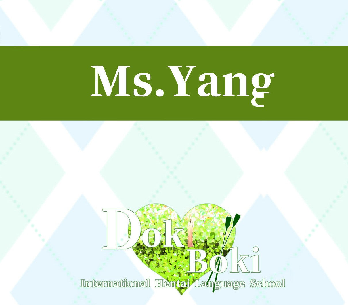 Doki Boki International Hentai Language School - ASMR- Ms. Yang’s After-Class Tutoring DLC