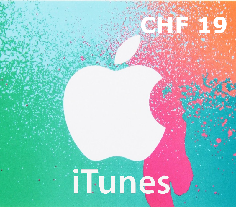 iTunes CHF 19 Card CH