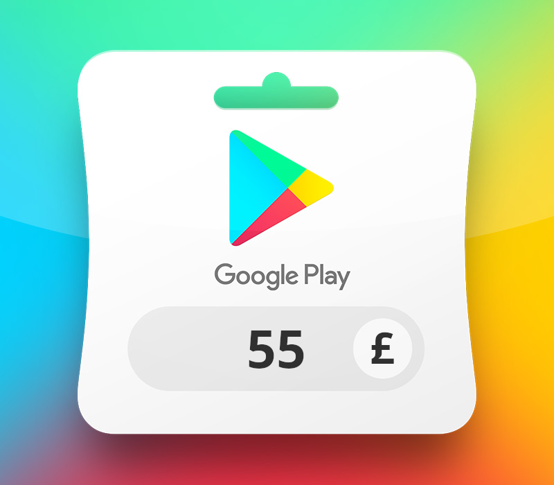Google Play GBP 55 Gift Card