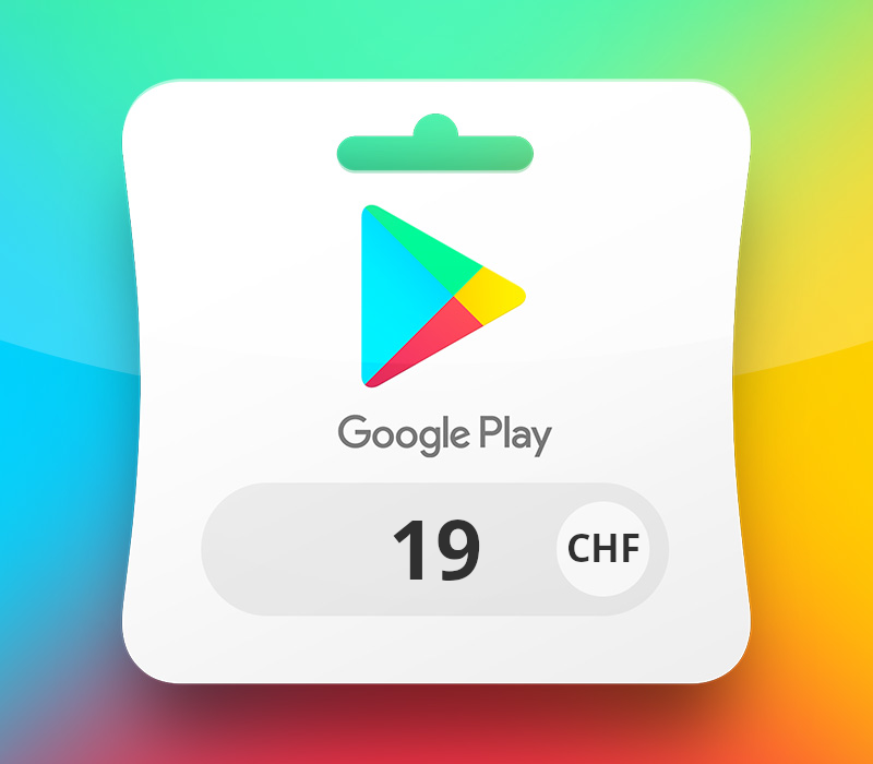 Google Play CHF 19 Gift Card CH