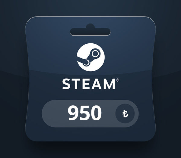 PC Steam Gift Card TRY 950 TR Activation Code