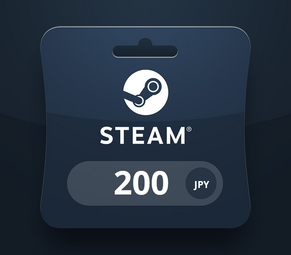 PC Steam Gift Card JPY 200 JP Activation Code