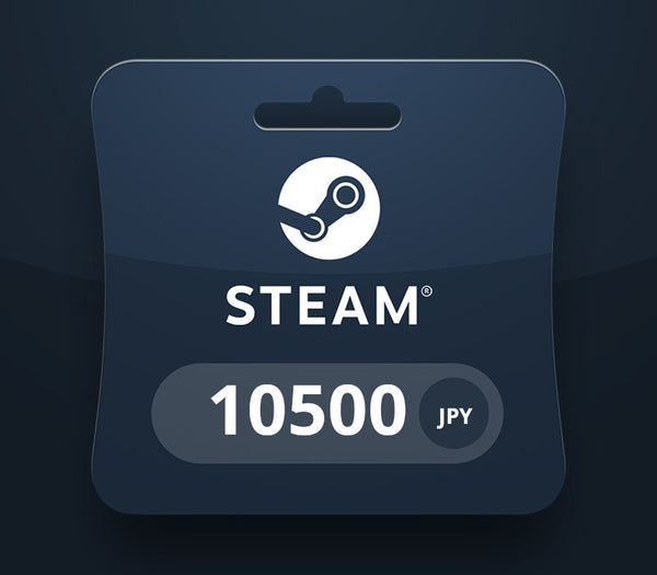 PC Steam Gift Card JPY 10500 JP Activation Code