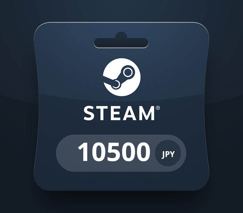 PC Steam Gift Card JPY 10500 JP Activation Code