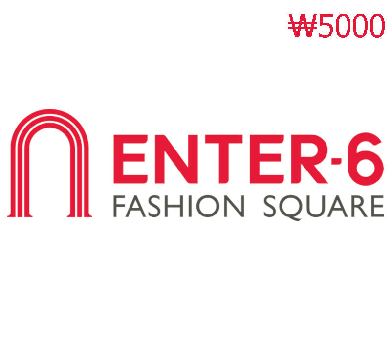 Enter-6 KRW 5000 Gift Card KR
