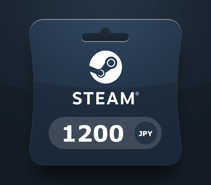 Steam Gift Card JPY 1200 JP Activation Code