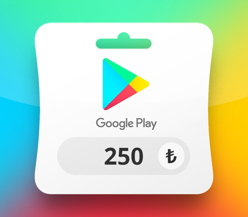 Google Play TRY 250 Gift Card TR