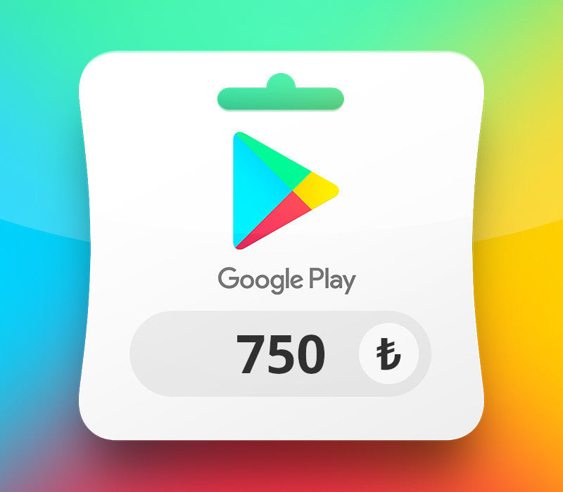 Google Play TRY 750 Gift Card TR