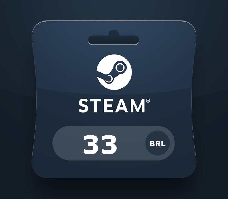 Steam Gift Card BRL 33 BR Activation Code