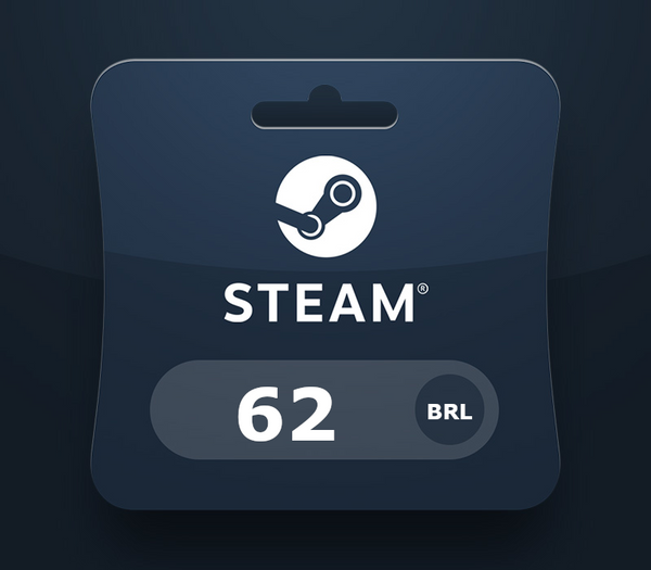 Steam Gift Card BRL 62 BR Activation Code
