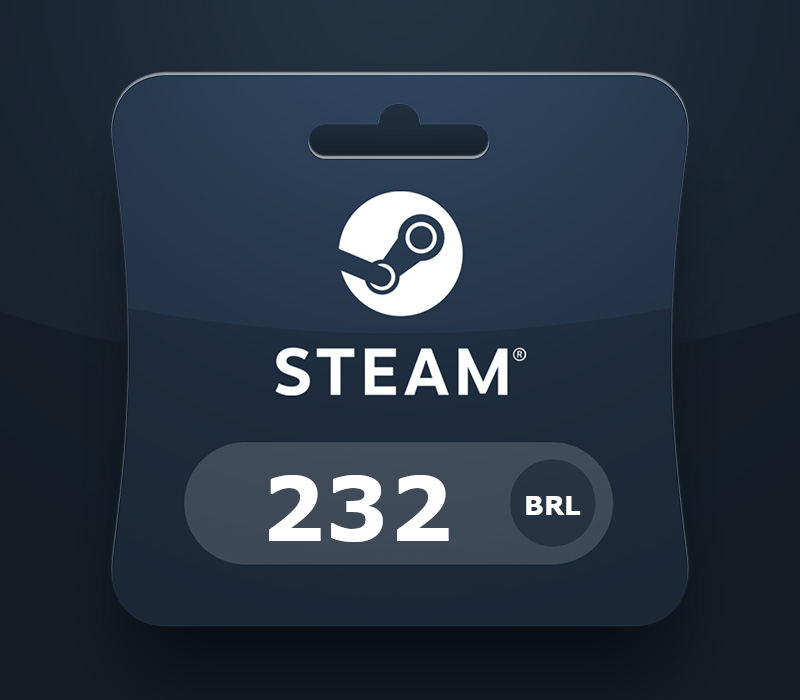 Steam Gift Card BRL 232 BR Activation Code