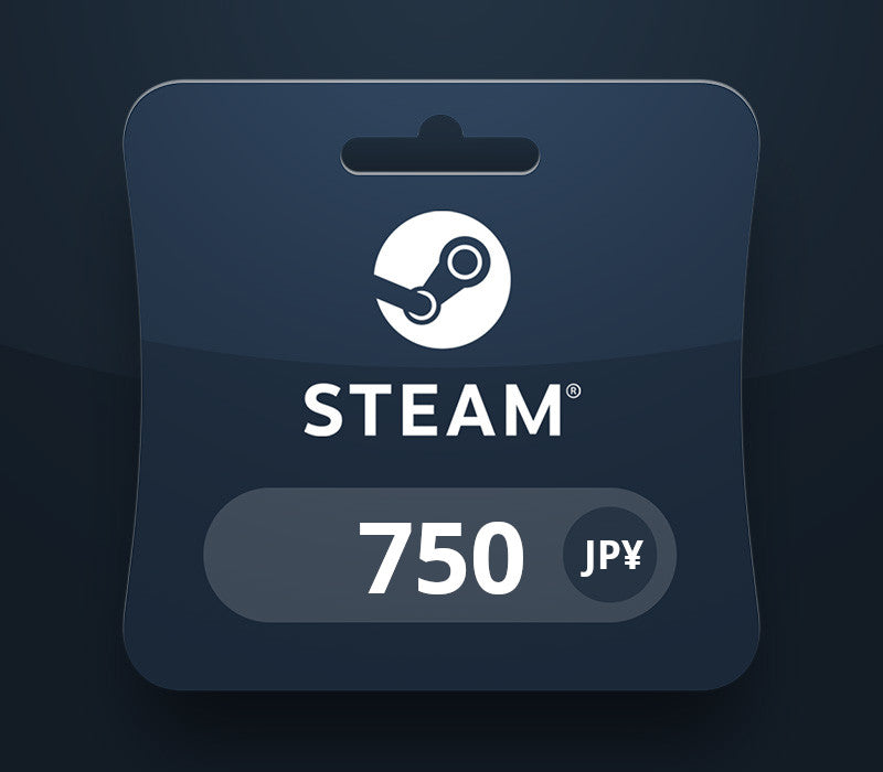 Steam Wallet JPY 750 Gift Card JP