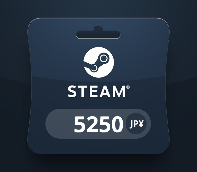 Steam Wallet JPY 5250 Gift Card JP