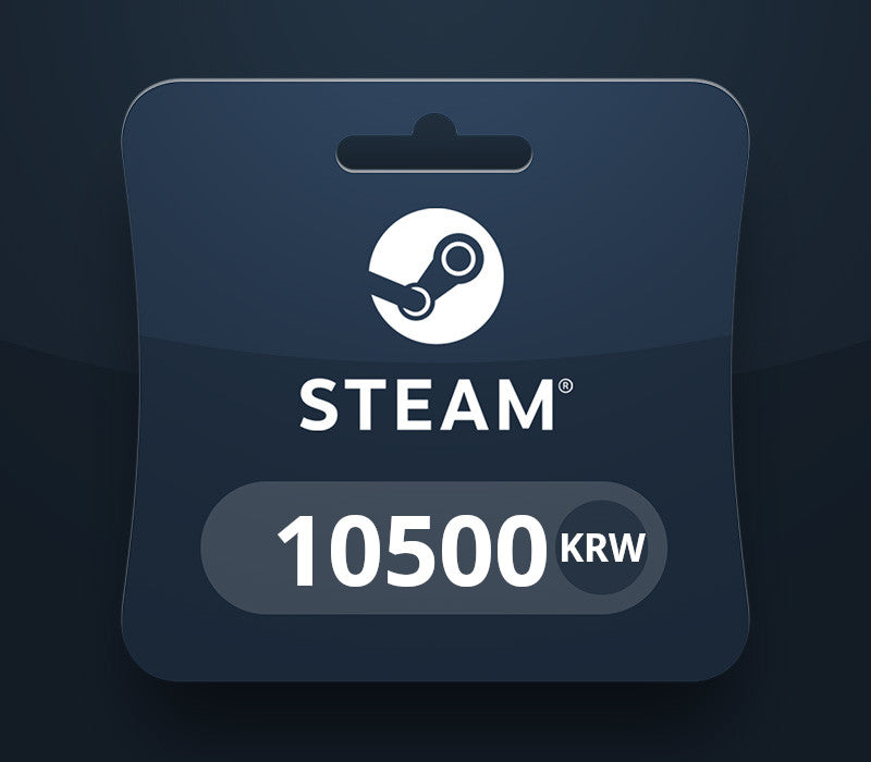 Steam Wallet KRW 10500 Gift Card KR