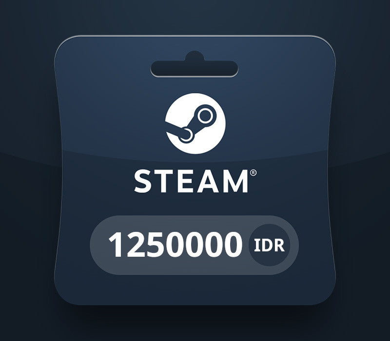 Steam Wallet IDR 1250000 Gift Card ID
