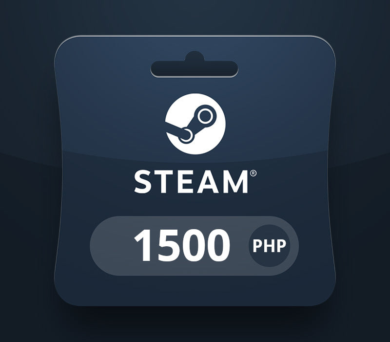 Steam Wallet PHP 1500 Gift Card PH