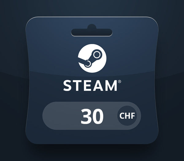 Steam Wallet CHF 30 Gift Card CH