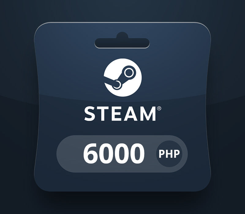 Steam Wallet PHP 6000 Gift Card PH
